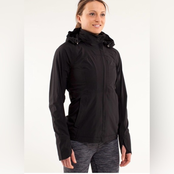 lululemon athletica Jackets & Blazers - Lululemon Run: In The Rain Jacket
Black